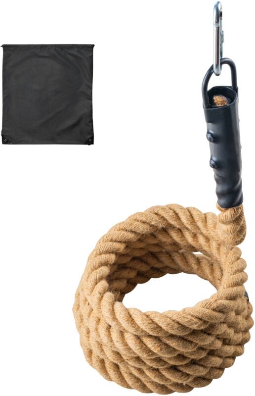 Mophorn Gym Kletterseil, Gym Fitness Trainingsseil, Übungsseil 1,5" Durchmesser 15 ft Länge. Ideal für Fitnesstraining u...