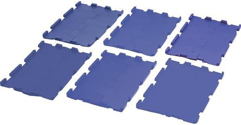 La-ka-pe Klappdeckel pp L400xB300mm - VTK/D400K blau