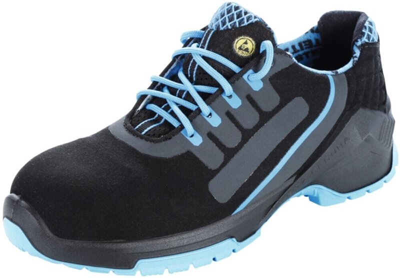 STEITZ SECURA Halbschuh schwarz/blau VD PRO 1500 ESD, S2 XB, EU-Schuhgröße: 38