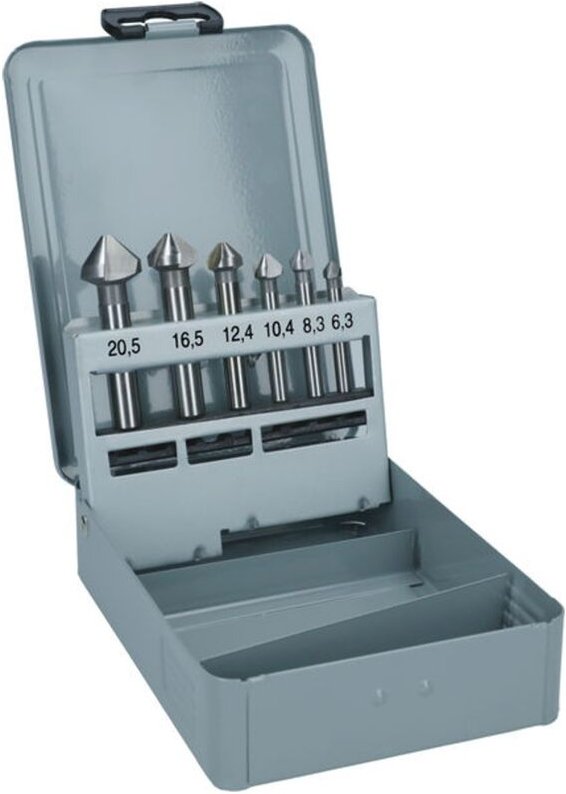 Pro Soft Metal hss Kegelsenker Set, 6-tlg.
