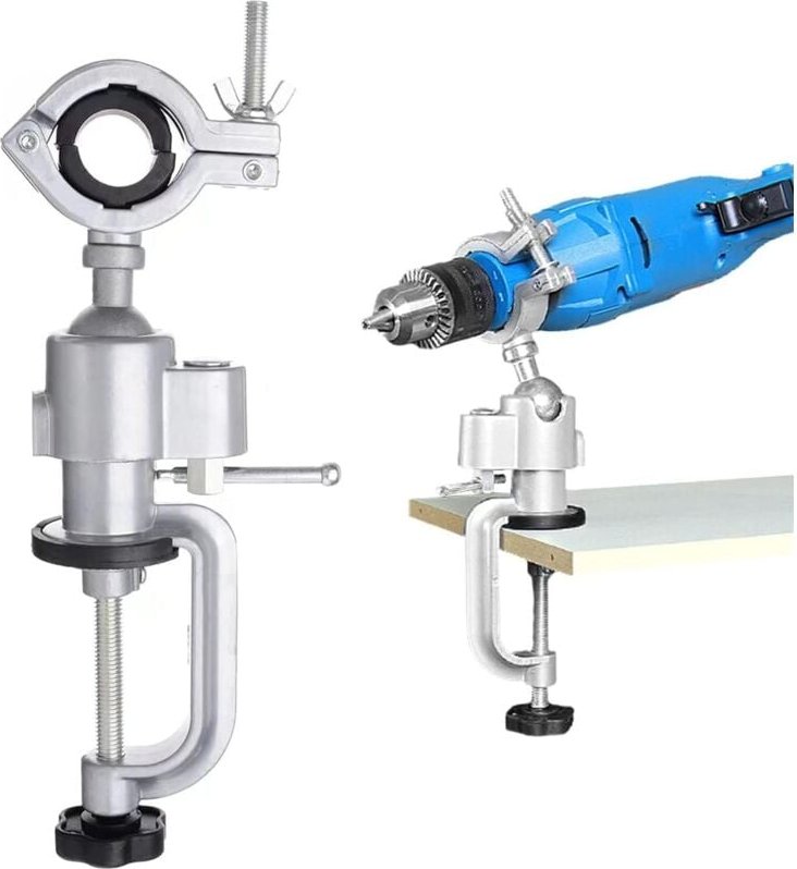 Elektrischer Bohrmaschinenständer, 360-Grad-Drehung, multifunktionaler Vertikalständer für Bohrmaschinen, Werkbänke, Sch...