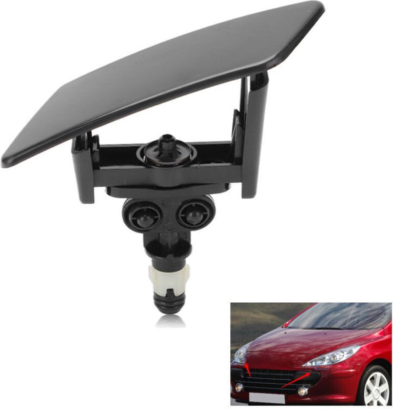 Ersatzabdeckung für die linke Scheibenwaschdüse für Citroën C4 und Peugeot 307 (2004–2013)
