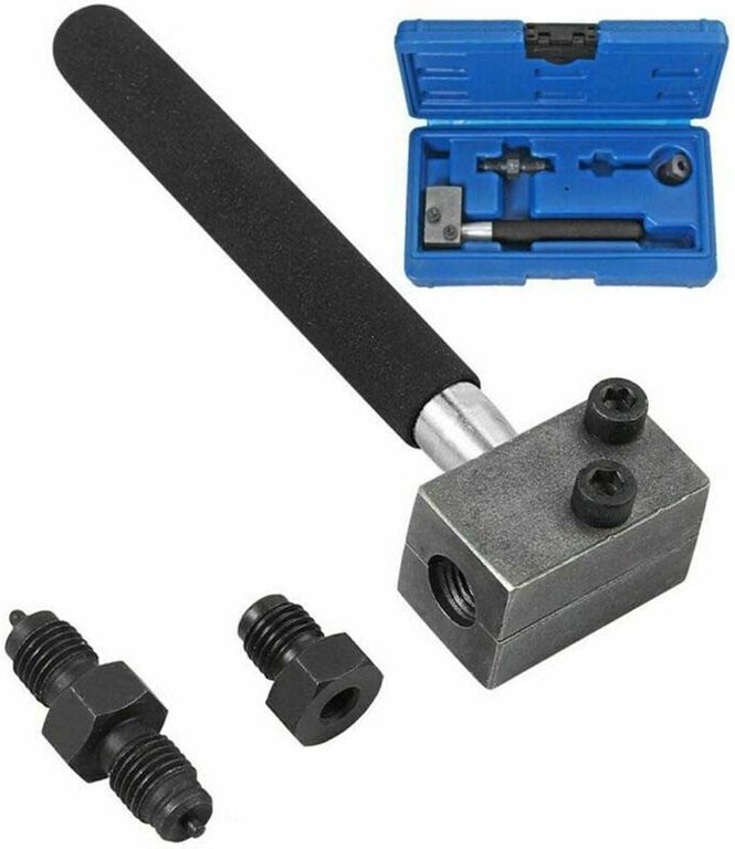 Bremsleitungs-BöRdelwerkzeug Kfz-Bremsleitungs-DoppelböRdelwerkzeug 4,75 Mm F-BöRdelwerkzeug Bremsrohrreibahle