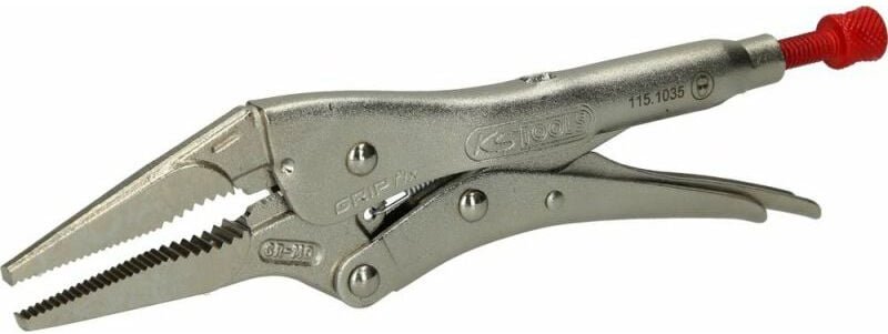 KS Tools Langbacken-Gripzange, 210mm - 115.1035