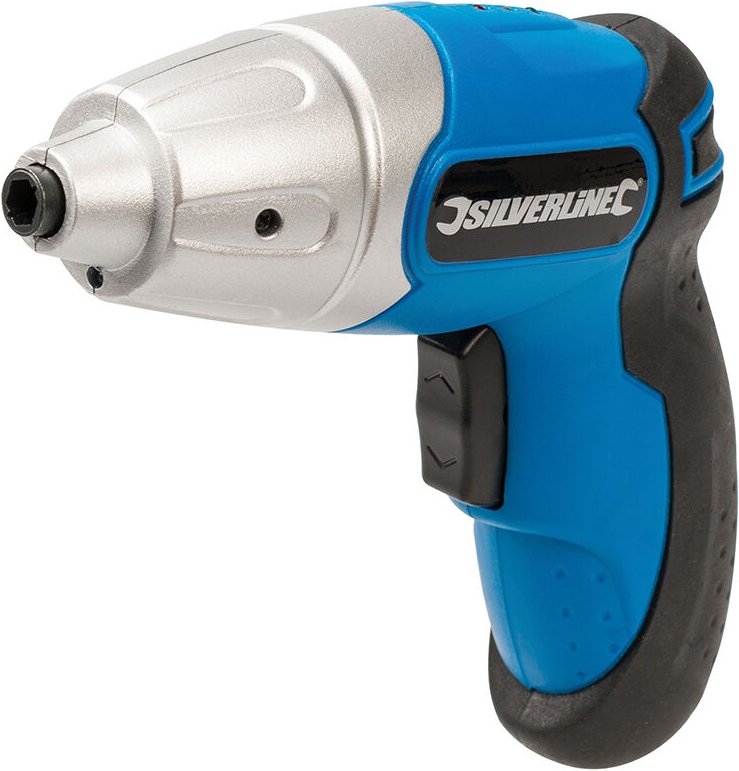 Silverline - Akku Schraubendreher 3,6 v mit Zubehör Set 104-tlg. in Metallkoffer