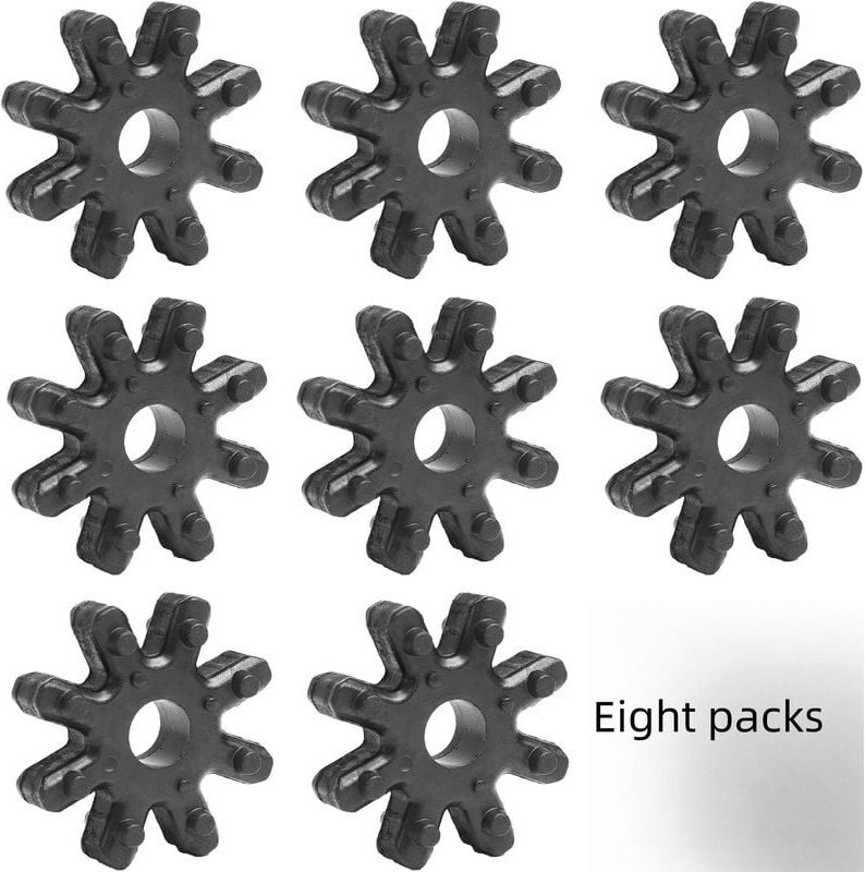 8-teilige Lenksäulenkupplung, vibrations- und geräuschdämpfende Kupplung für Lenksäulenmotor, Distanzstück für Lenksäule...