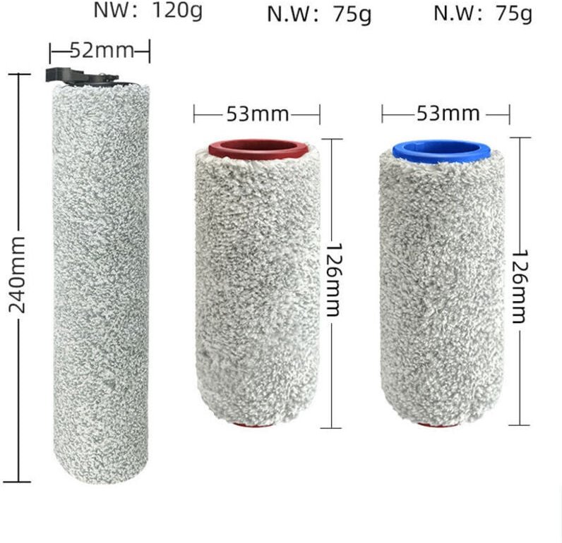 Hauptwalzenbürstenfilter-Set für Xiaomi Roborock Dyad kabellose Nass-/Trockensauger, Ersatzteil (Farbe: C)