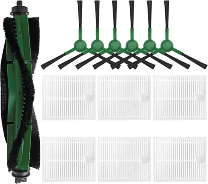 Teile für Roboterstaubsauger, waschbarer Hauptseitenbürstenfilter
