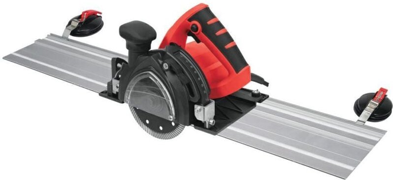 YATO, Modell YT-821591, 125mm 1400W geführter Schneider, ideal für Präzisionsschnitte von Metall und harten Materialien,...