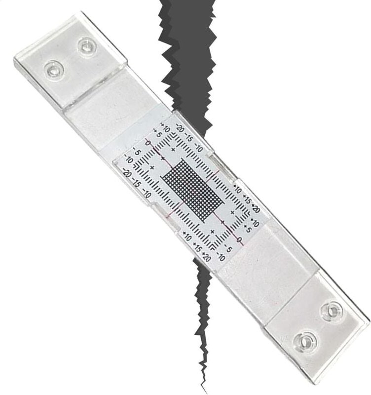 Rissüberwachung, Winkelrissüberwachung, Präzisionsrissmessgerät, Rissmessinstrument zur Überwachung von Wandverformungen...