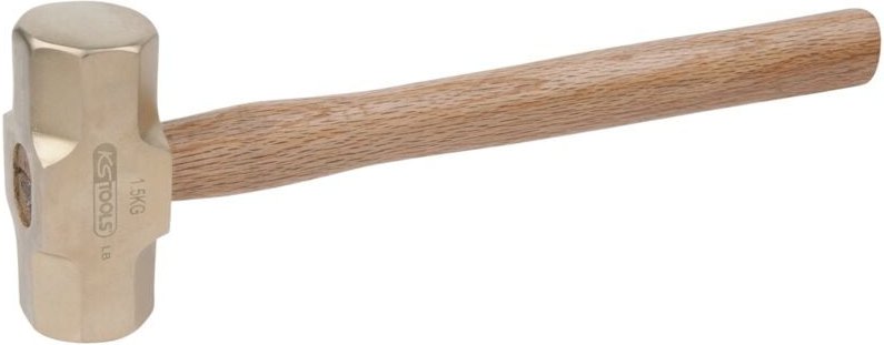 Ks Tools BRONZEplus Minenhammer 1000 g, mit Hickorystiel