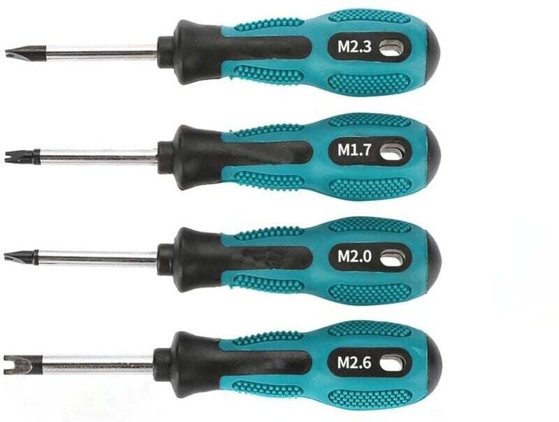 Mehrzweck-Koffer, 4-teiliges Tournevis-Spiel, magnetisches Tourneus-Engagement in U, magnetisches Tournevis für vier Fen...