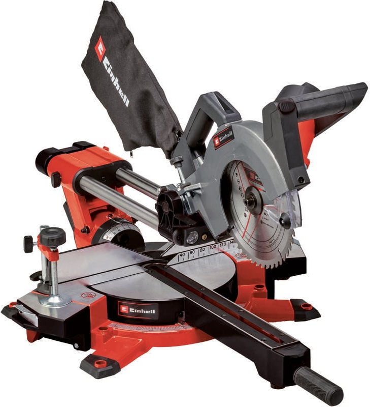 Einhell Zug-Kapp-Gehrungssäge TE-SM 2131 Dual (1600 W, max. 65 mm x 310 mm Schnitttiefe/-breite, Ø 210 mm Sägeblatt, bei...