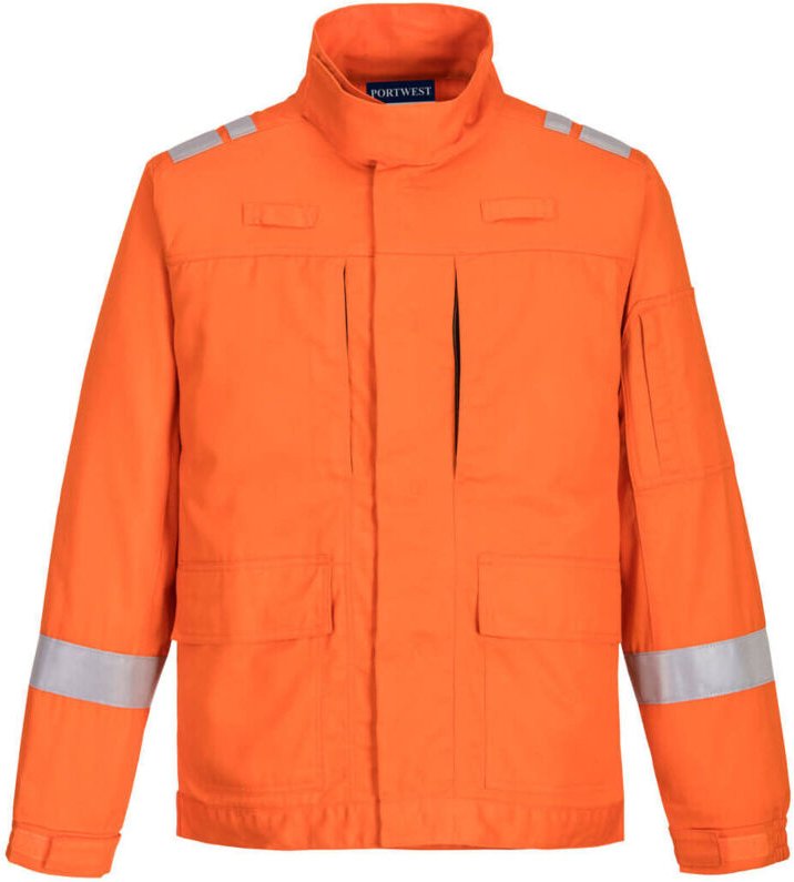 Bizflame Plus Jacke Farbe: Orange Größe XXXL - Portwest