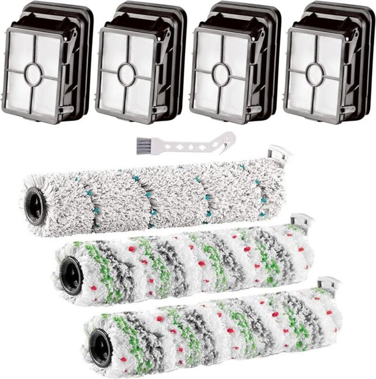 Für Max 2554 2590 Bürstenrolle + Haustierrolle + Filter