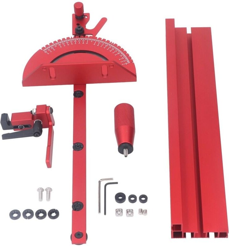 RASTKY Tischkreissägen-Gehrungsanschlagsystem mit Endanschlag – Zubehör für Präzisionsgraviermaschinen
