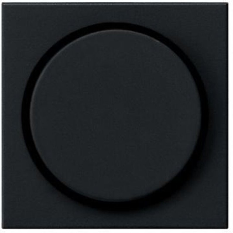 Gira Abdeckung sw Knopf Dimmer+Poti 0650005