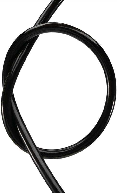 6 mm x 4 mm schwarzer PU-Druckluftschlauch, 3 Meter