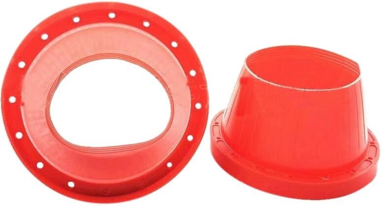 Tlily - 2Stck 6,5 Universal Auto Lautsprecher Wasserdichte Abdeckung Silikon SchalldäMmung und WäRmedäMmung Dichtung g