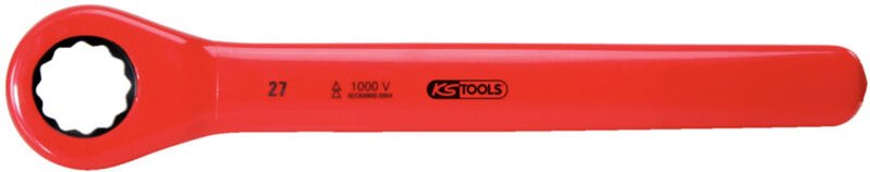 Ks Tools Isolierter Ratschenringschlüssel, 15mm