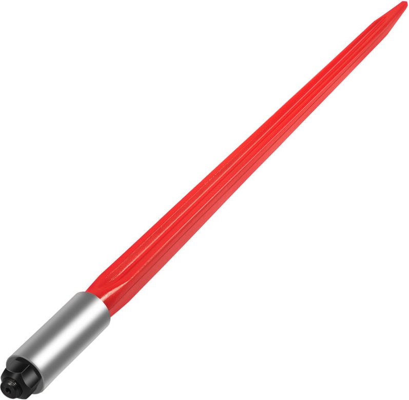 Mophorn - Heuspeer, 81,3 cm, 613 kg Tragkraft, Schnellbefestigungs-Ballenspieß für Quaderballen, 3,6 cm Durchmesser