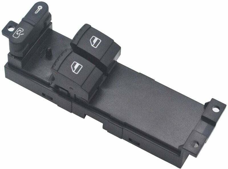 Fensterheberschalter, Fensterknopf 1J3959857 für Golf 4 Leon Fabia Octavia, Passend für Volkswagen Golf Passat B5 MK4 Je...