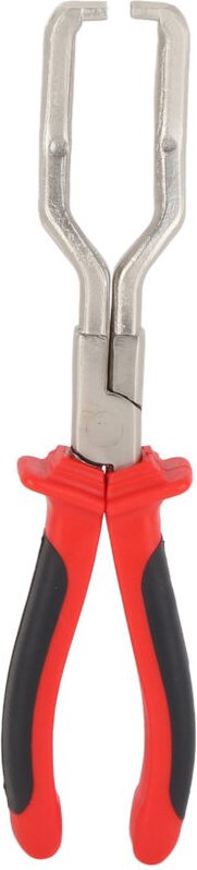 FOREHILL 235-mm-Kraftstoffleitungszange, Edelstahl-Gummigriff, ergonomisches Design, Klemmwerkzeug für Benzinleitungen