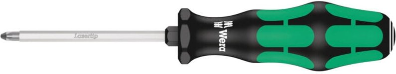 Kreuzschlitz-Schraubendreher Pozidriv Kraftform pz 1x 80mm sk - Wera