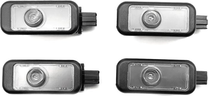 Tlily - Stück Ring led Projektionstürleuchte für A3 A4 A5 Q3 Q2 Q5 A6 A7 S3 S4 S5 S6 S7 8YG 947 415 8YG947415 8YG947416A