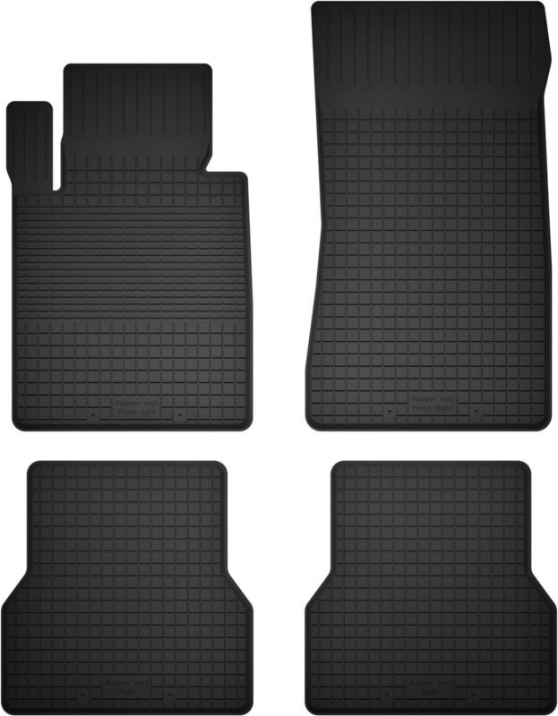 Gummi-Automatten, 4er-Set, Universalmodell: Jaguar XF I 4WD X250 Limousine, Kombi (2007-2015)