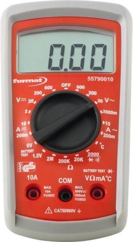 Digital-Multimeter 2-600V - Format