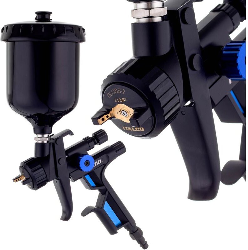 Italco Lvmp Spritzpistole Düse 1,3 Mm 600ml Professional