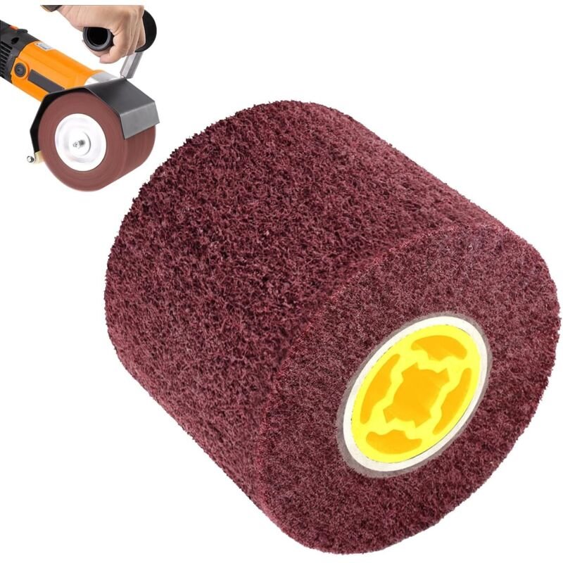 Nylonbürste: Körnung 60, Polierbürste, Schleifrolle, Schleifhülsen für Schleifmaschine