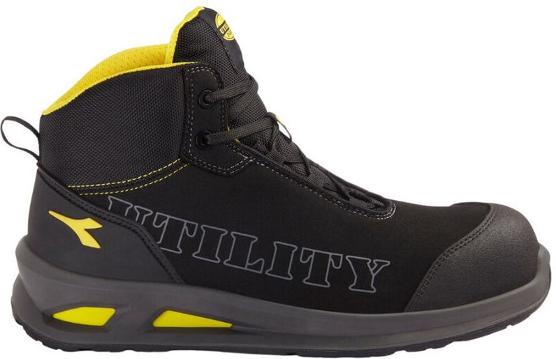 Smart Softbox Mid S3L fo sr esd Sicherheitshochschuhe - 41 eu - Schwarze - Schwarze - Diadora