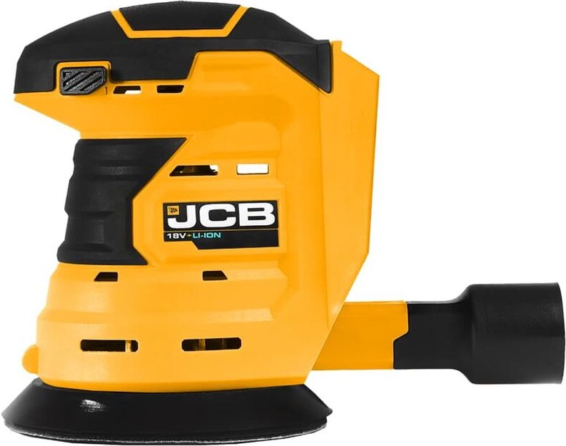 JCB - Akku Exzenterschleifer 18V 125 mm Sologerät ohne Akku & Ladegerät