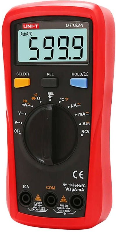 Uni-t - Autorangierendes Digitalmultimeter Ac/dc 10a 600v Ut133a Ut133a