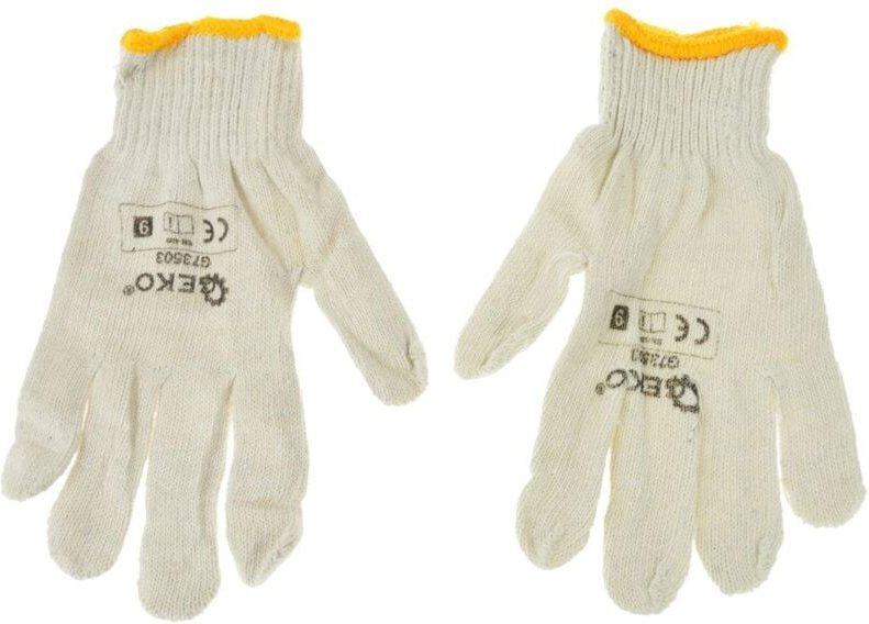 Naturgestrickte Arbeitshandschuhe (12/600)