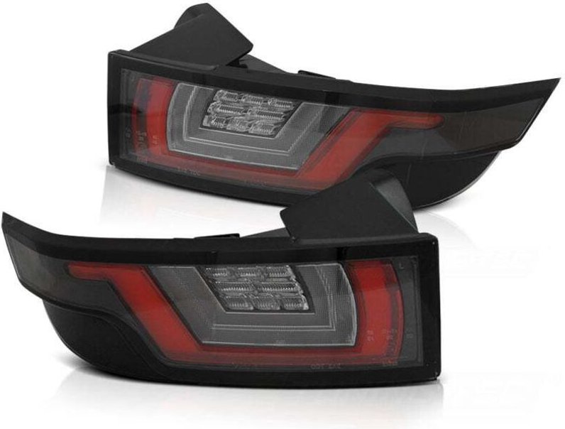 Viking Choice - Rückleuchten land rover range rover evoque 11-18 rot klar schwarz led