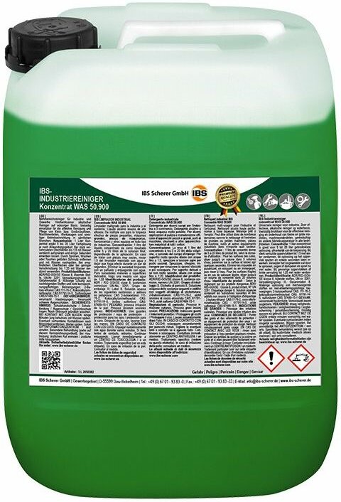 IBS - Industriereiniger Konzentrat was 50.900 20 l Kanister