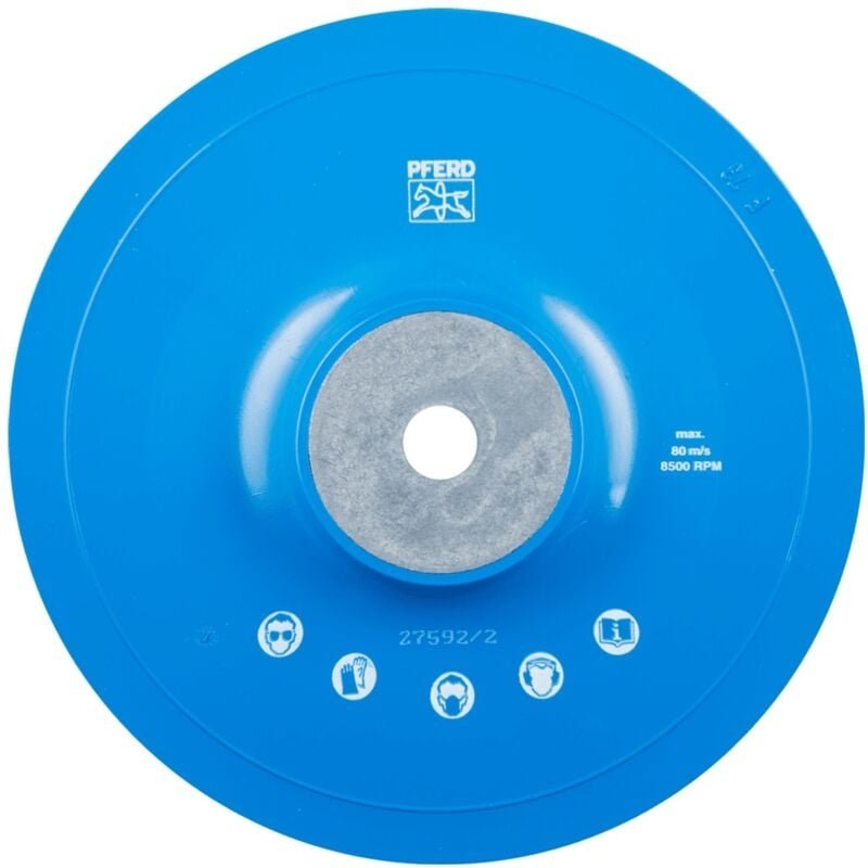 PFERD TOOLS Stützteller mit Spannmutter Ø 180 GT M14 für Winkelschleifer 180