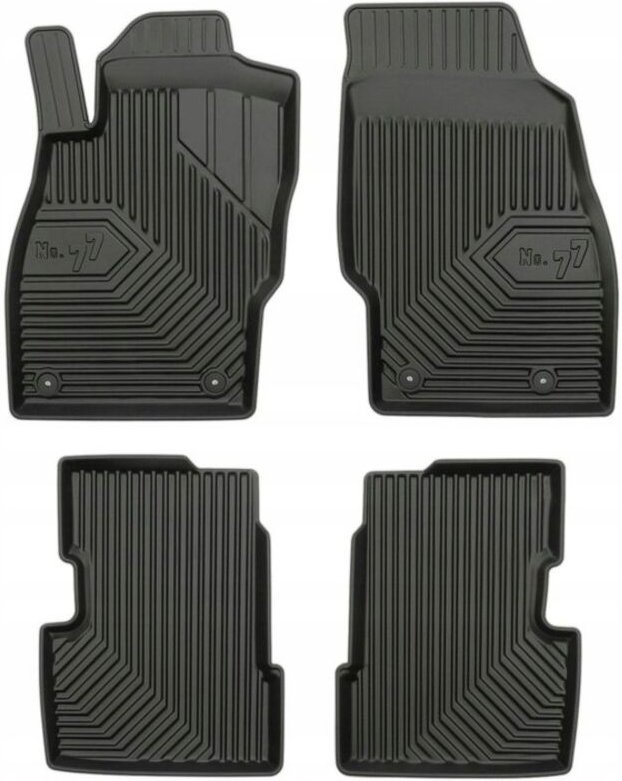 GUMMIMATTEN OPEL Corsa D 2006-2014 KOFFERRAUM 77