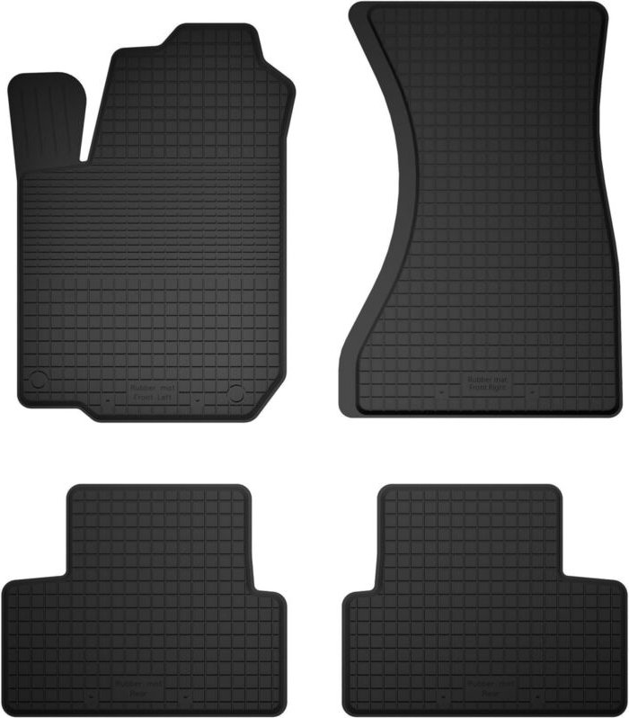 Gummi-Automatten, 4er-Set, Universalmodell: Audi A8 D2 Limousine (1994-2002)