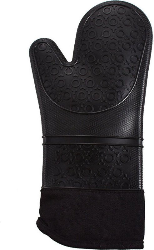 Professionelle Ofenhandschuhe, Silikon-Küchenhandschuhe, 1 Paar hitzebeständige Handschuhe, verlängerte Handschuhe für P...