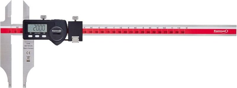 Format - digitaler Werkstatt-Messschieber 500 mm mit Feineinstellung