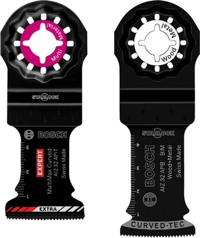 Bosch - Tauchsägeblatt-Set 10x aiz 32 apb + 1x expert MultiMax aiz 32 apit