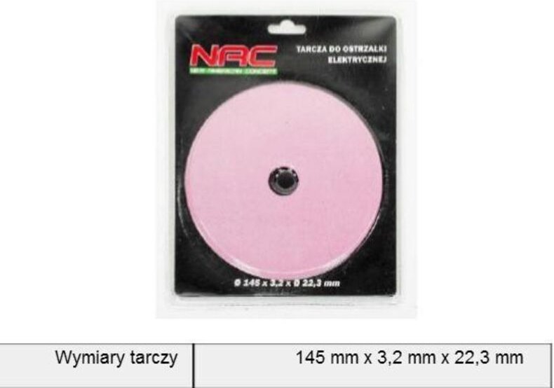 SCHEIBE 145x3,2x22,3mm FÜR KETTENSCHÄRFER