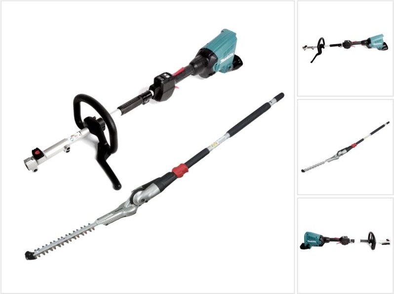 Makita DUX 60 Z Akku Multifunktionsantrieb 36 V ( 2x 18 V ) Brushless + Bodenschneideaufsatz EN420MP ( 197985-0 )