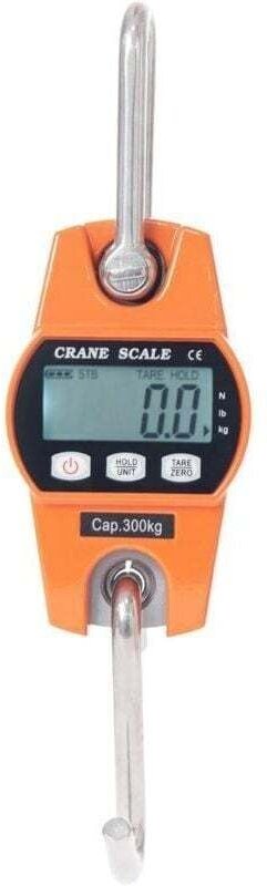 Hängende Hakenwaage 300 kg – Industrielle LCD-Elektronikwaage 300 kg/600 lbs, de