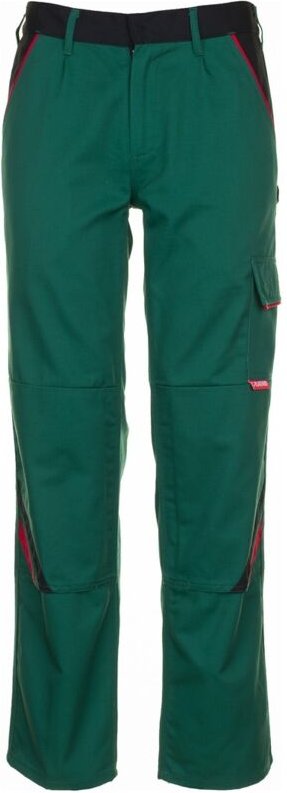 Planam Bundhose Highline Gr. 44 grün/schwarz/rot