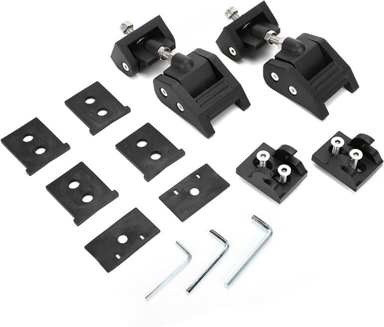 Keenso Motorhaubenschloss aus Aluminiumlegierung für TJ 97-06, langlebiges Autozubehör